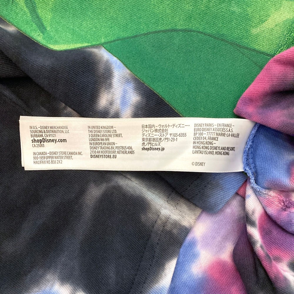 Disney Hocus Pocus Spirit Jersey T-Shirt XL Tonight We Fly Tie Dye 100% Cotton - Picture 14 of 14